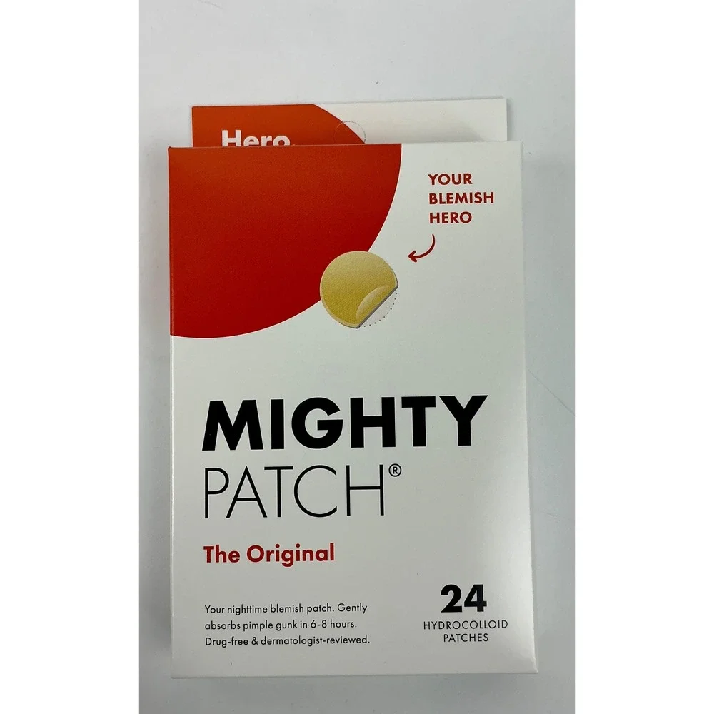 Hero Mighty Patch The Original 24 Hydrocolloid Patches Blemish‎ Acne Treatment
